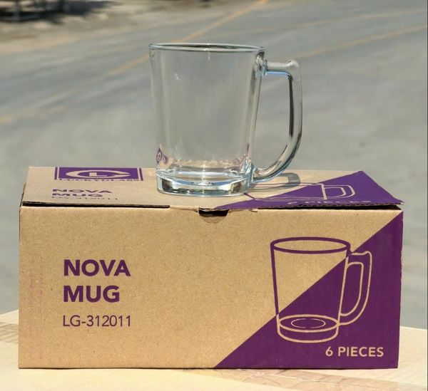  LG-312110(120) - Ly Thủy Tinh Lucky Nova Mug 310ml | Nhập Khẩu Thái Lan 