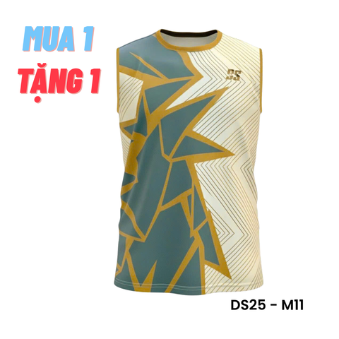  Áo Thể Thao Cầu Lông Nam Ba Lỗ DS25-M11 