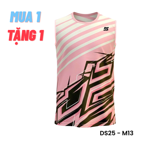  Áo Thể Thao Cầu Lông Nam Ba Lỗ DS25-M13 
