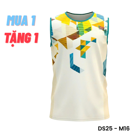  Áo Thể Thao Cầu Lông Nam Ba Lỗ DS25-M16 