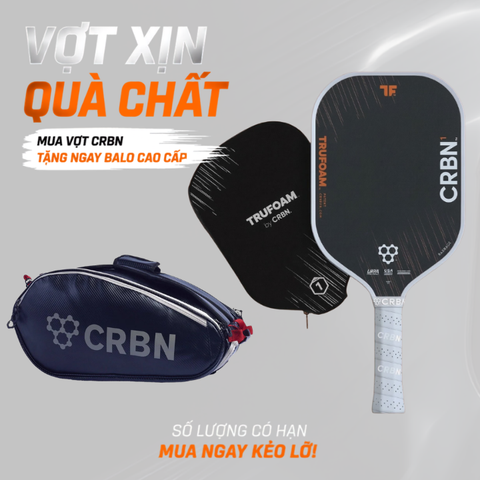  Vợt CRBN¹ TruFoam Barrage (Elongated, Long Handle) 