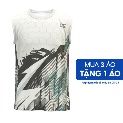 Áo Thể Thao Cầu Lông Nam Ba Lỗ DS25-M10 