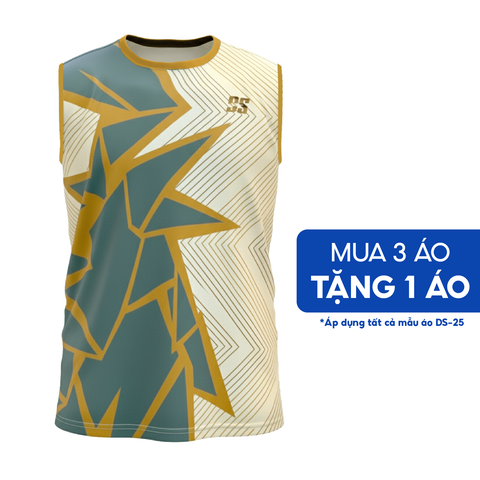  Áo Thể Thao Cầu Lông Nam Ba Lỗ DS25-M11 