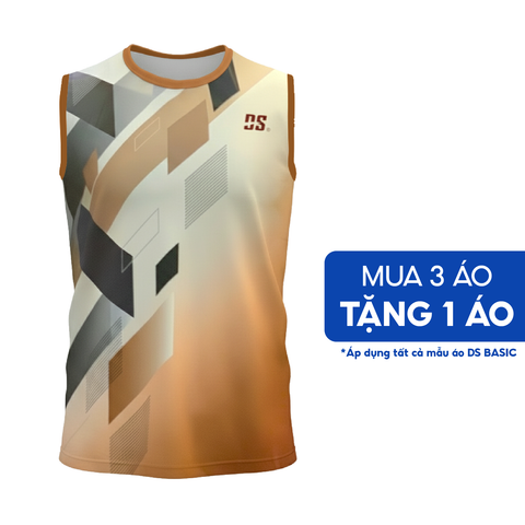  Áo Thể Thao Cầu Lông Nam Ba Lỗ DS25-M17 