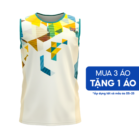  Áo Thể Thao Cầu Lông Nam Ba Lỗ DS25-M16 