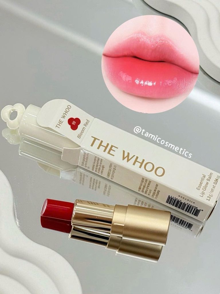 [ Tem LG ] Son Dưỡng THE WHOO Essential Lip Glow Balm (+ 2 BB Cream)