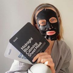 Mặt Nạ Klairs Rich Moist Soothing Tencel / Midnight Blue Calming Sheet Mask 25ml