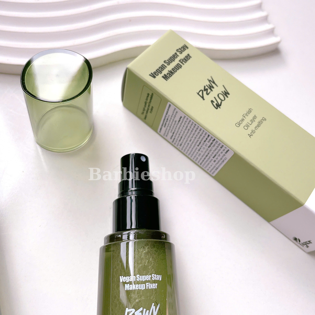 Xịt Khóa Nền Glamrr Q Vegan Super Stay Makeup Fixer 50ml-130m