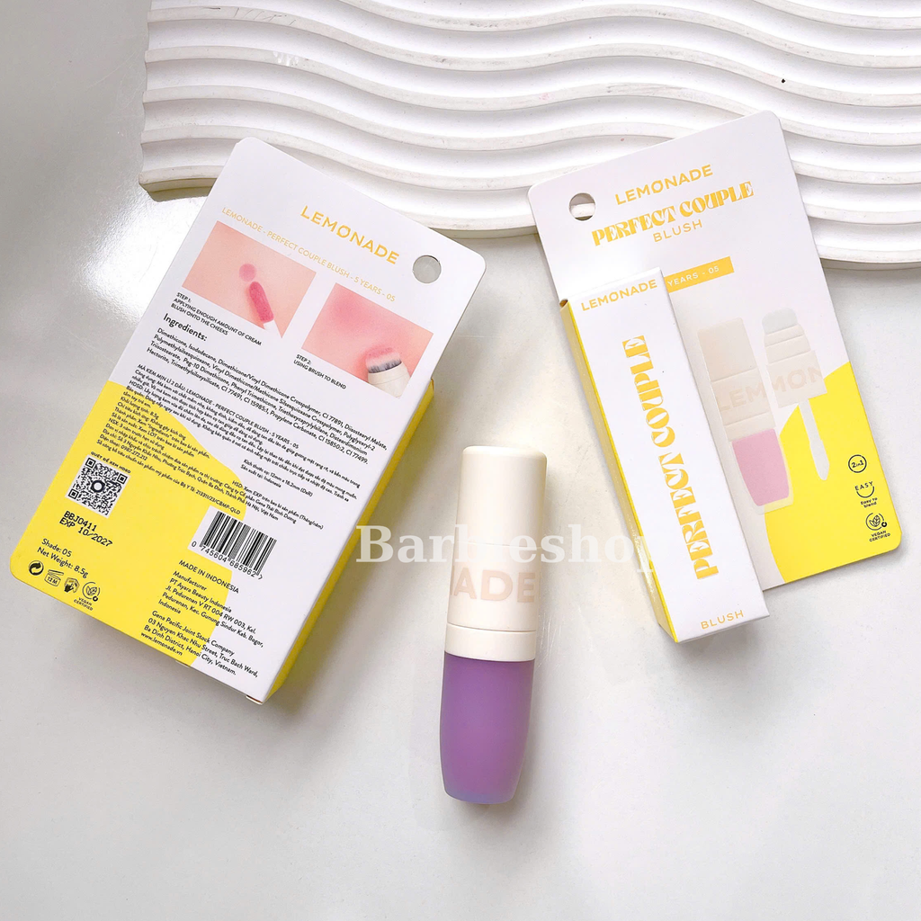 Má Kem 2 Đầu Lemonade Perfect Couple Blush 8.5g