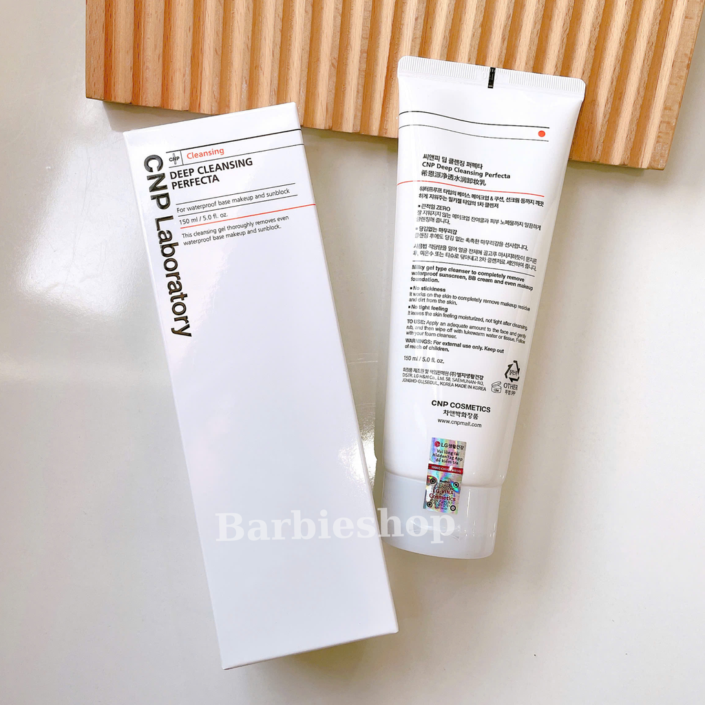 [Tem LG ] Sữa Tẩy Trang CNP Laboratory Cleansing Deep Perfecta 150ml - 54801344