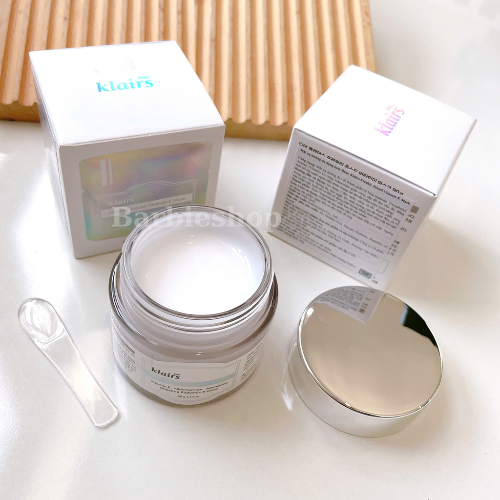 Mặt Nạ Ngủ Klairs Freshly Juiced Vitamin E Mask Dưỡng Ẩm Sáng Da 90g