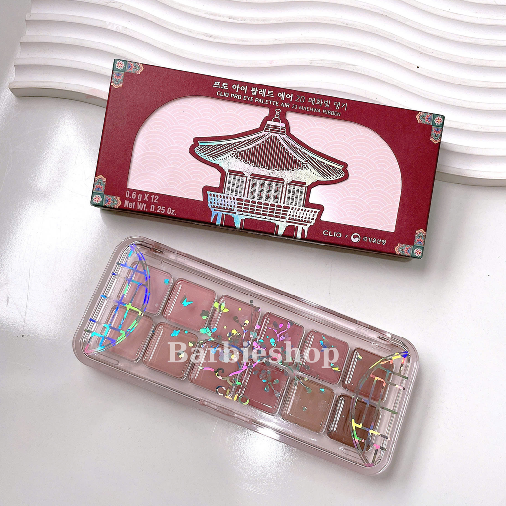 [Mẫu Mới] Màu Mắt 12 Ô Clio Pro Eye Palette Air ( #104, #105, #106)