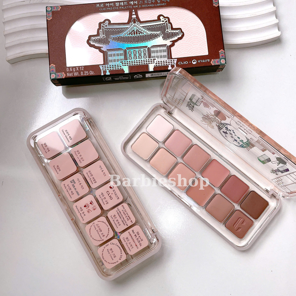 [Mẫu Mới] Màu Mắt 12 Ô Clio Pro Eye Palette Air ( #104, #105, #106)