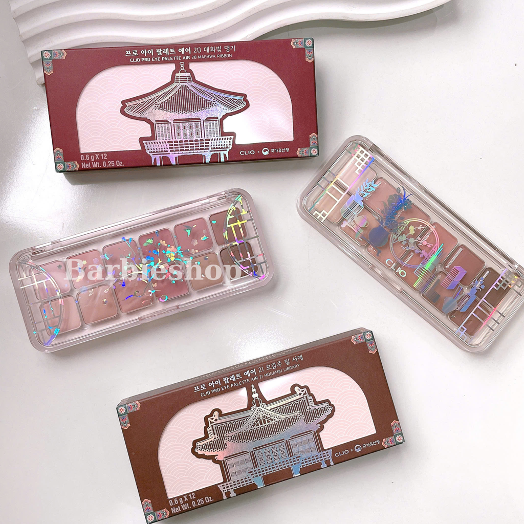 [Mẫu Mới] Màu Mắt 12 Ô Clio Pro Eye Palette Air ( #104, #105, #106)