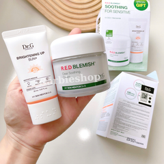 Bộ Đôi Dưỡng Da Dr.G Clear Soothing Cream Bonus Set (Tách Set)