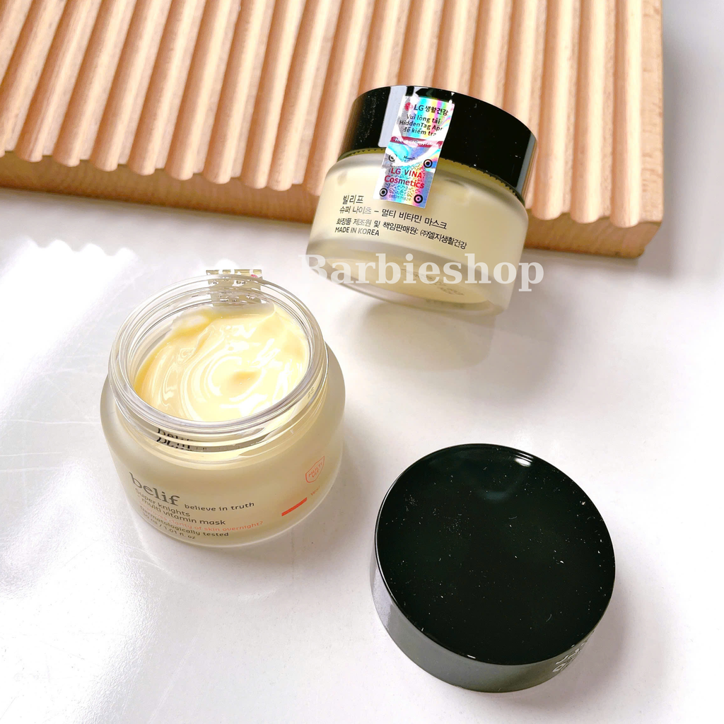 [ Tem LG ] Mặt Nạ Ngủ Belif Super Knights Multi Vitamin / Regenerating Night Mask 75ml