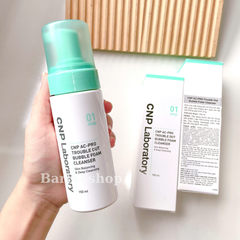[TEM LG] Sữa Rửa Mặt CNP Ac-Pro Bubble Foam Cleanser 150ml Cho Da Mụn Nhạy Cảm Làm Sạch Sâu Bã Nhờn