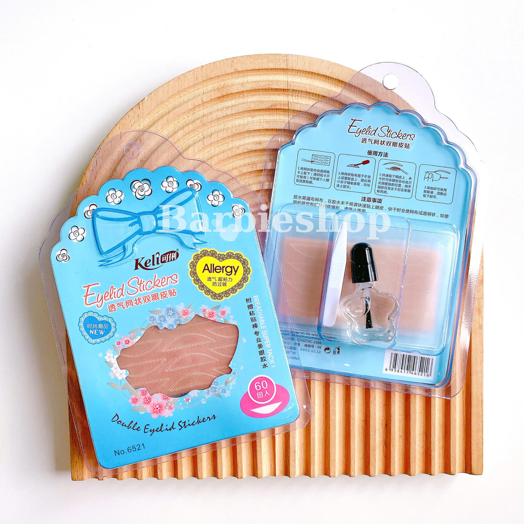 Miếng Dán Mí Lưới Keli Allergy Double Eyelid Stickers 60 miếng