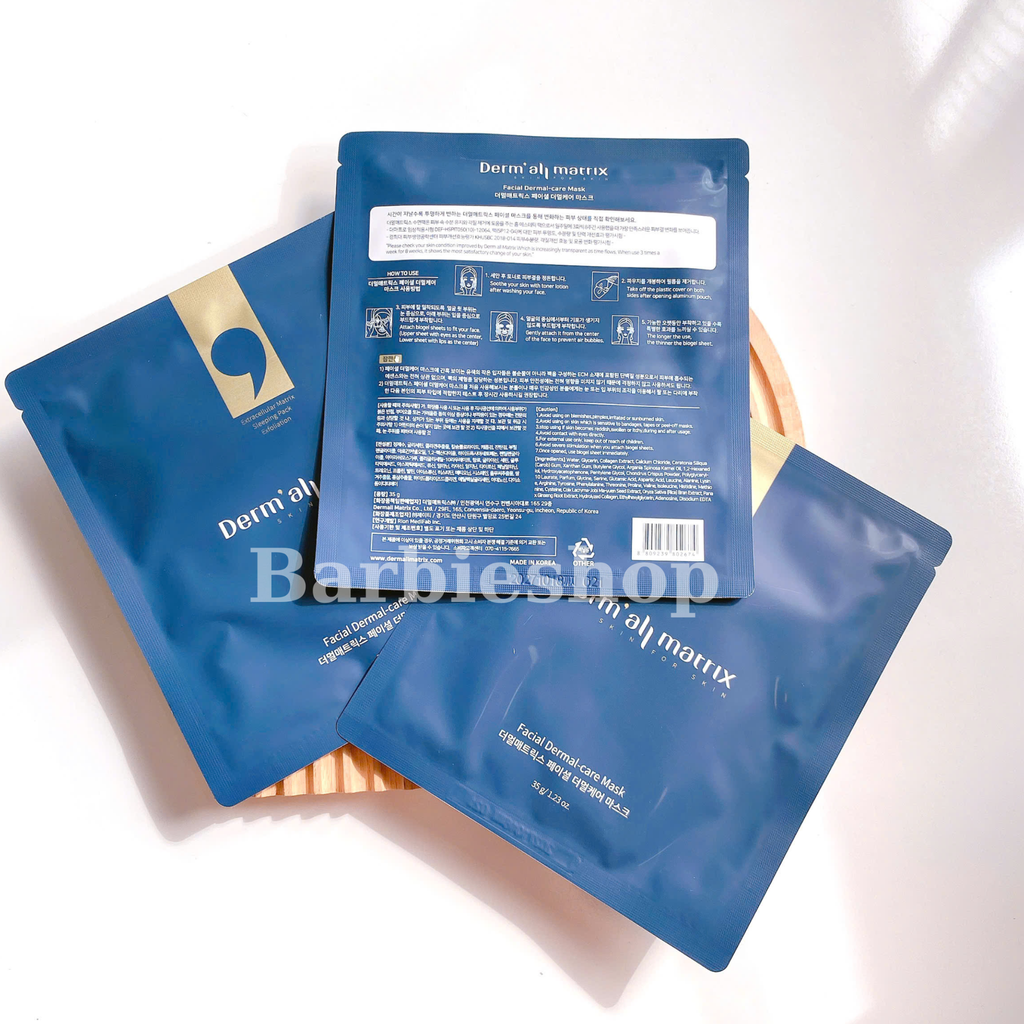 Mặt Nạ Cao Cấp Derm All Matrix Facial Dermal-Care Mask - Miếng Lẻ
