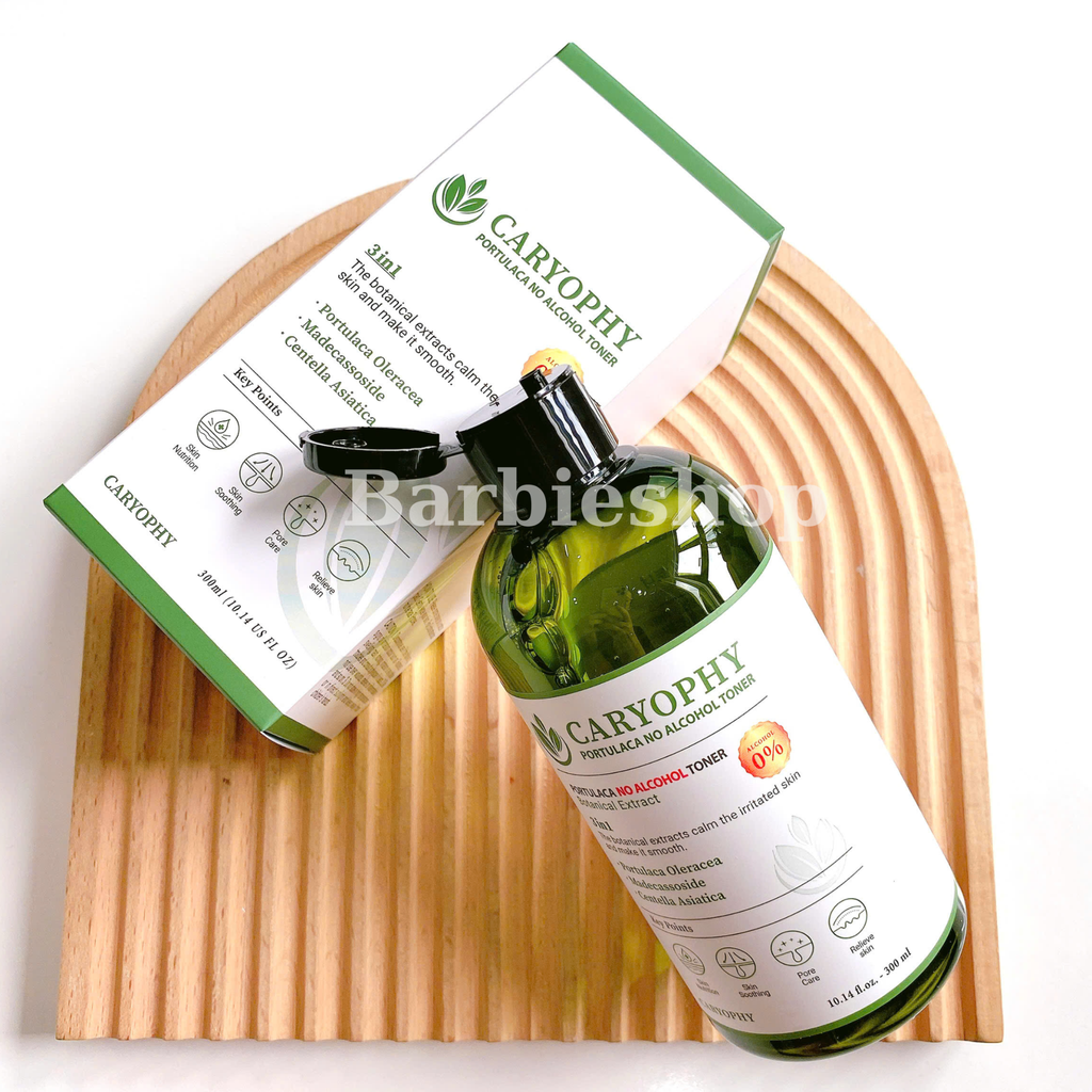 Nước Hoa Hồng Phục Hồi Da Caryophy Portulaca Toner 300ML