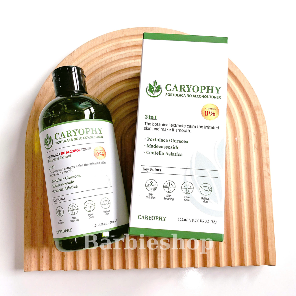 Nước Hoa Hồng Phục Hồi Da Caryophy Portulaca Toner 300ML