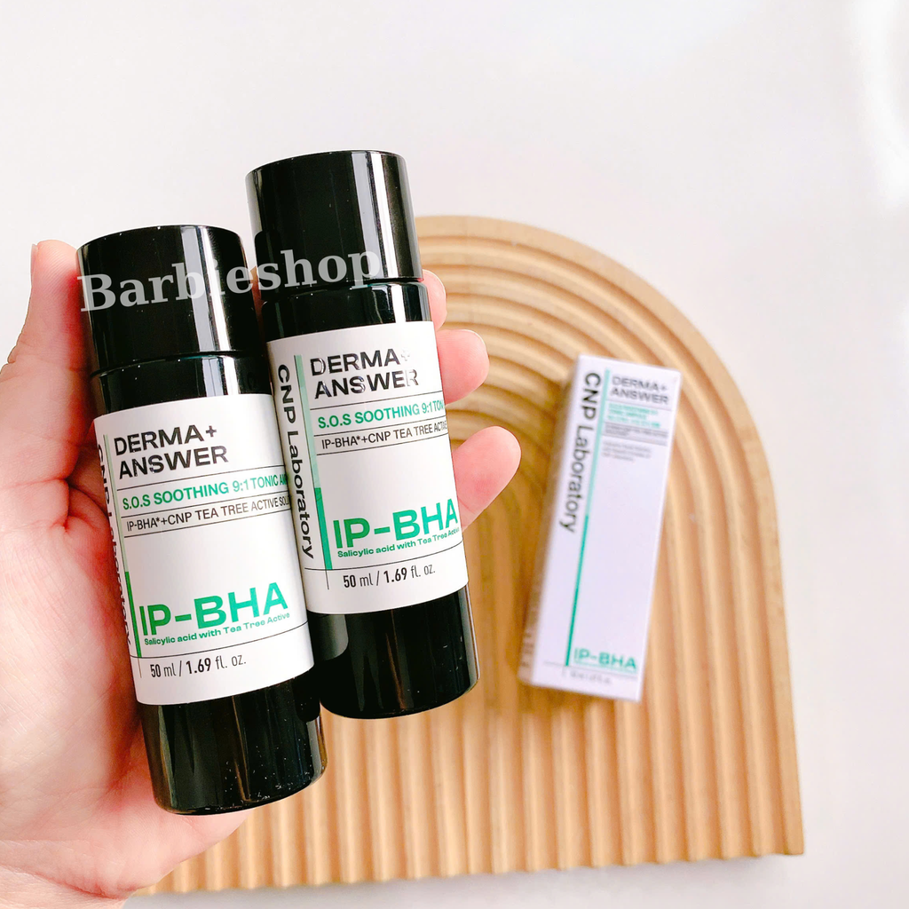 Dung Dịch Tẩy tế Bào Chết IP- BHA CNP Laboratory Derma+ Answer S.O.S Soothing 9:1 Tonic Ampule