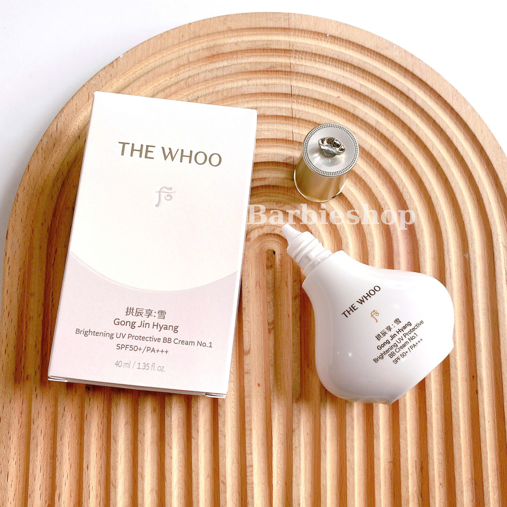 Kem Nền The Whoo Gong Jin Hyang Brightening UV Protective BB Cream 40ml
