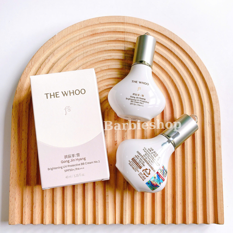 Kem Nền The Whoo Gong Jin Hyang Brightening UV Protective BB Cream 40ml
