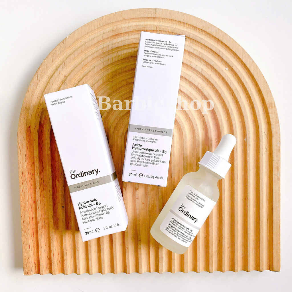 Serum Cấp Nước Và Phục Hồi Da The Ordinary Hyaluronic Acid 2% + B5 30ml