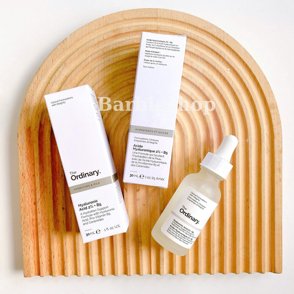 Serum Cấp Nước Và Phục Hồi Da The Ordinary Hyaluronic Acid 2% B5 30ml