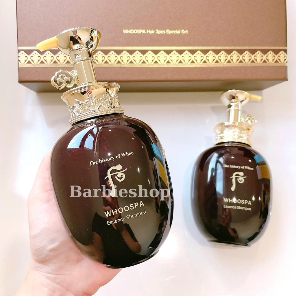 [ Tem LG ] Dầu Gội và Dầu Xả Đông Y The Whoo Spa Essence Rinse 350ml
