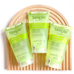 [Mẫu Mới] Sữa Rửa Mặt Simple Facial Wash 150ml Đủ Dòng