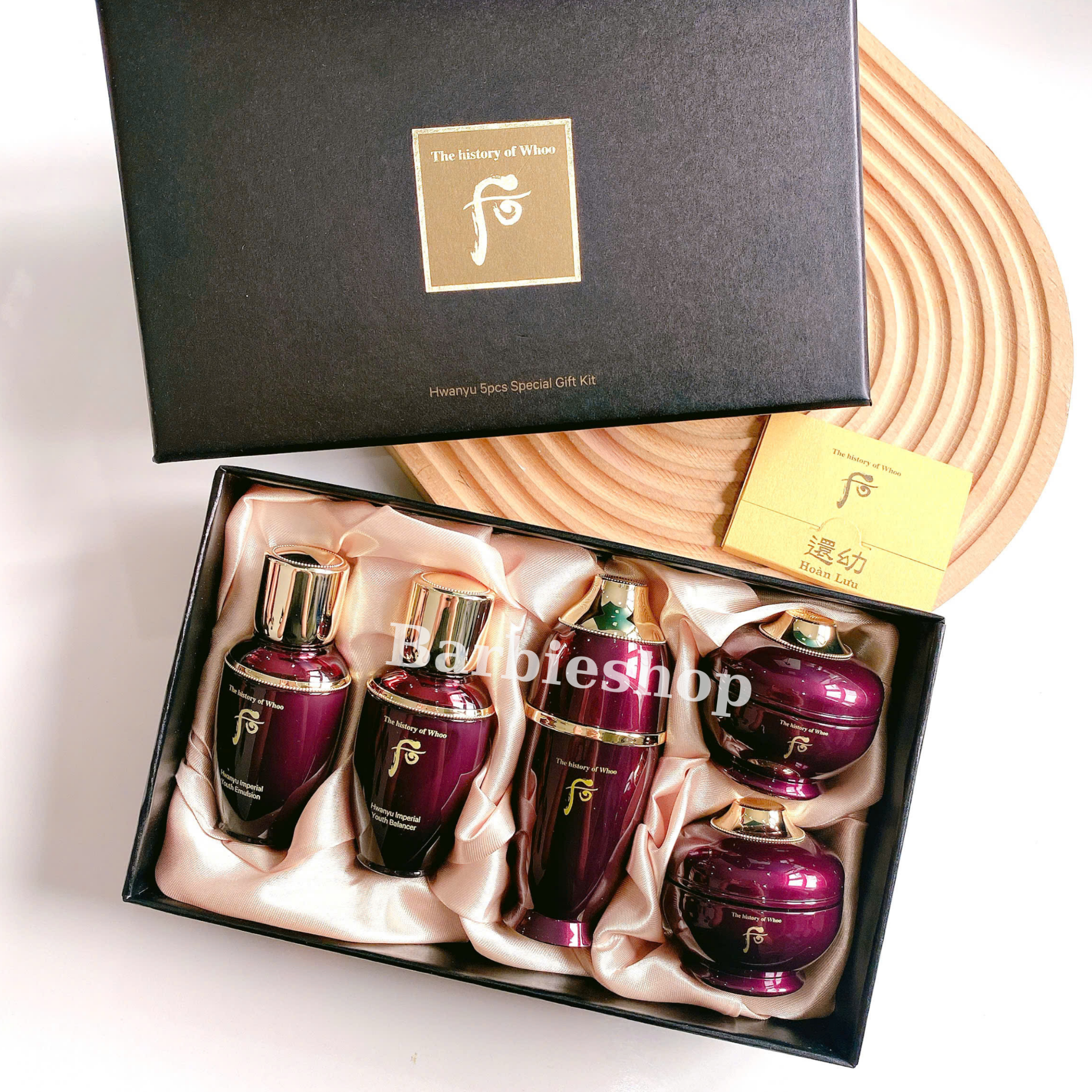 Tem LG ] Bộ Dưỡng Da Hoàn Lưu Cao Phục Hồi Trẻ Hóa Da The Whoo