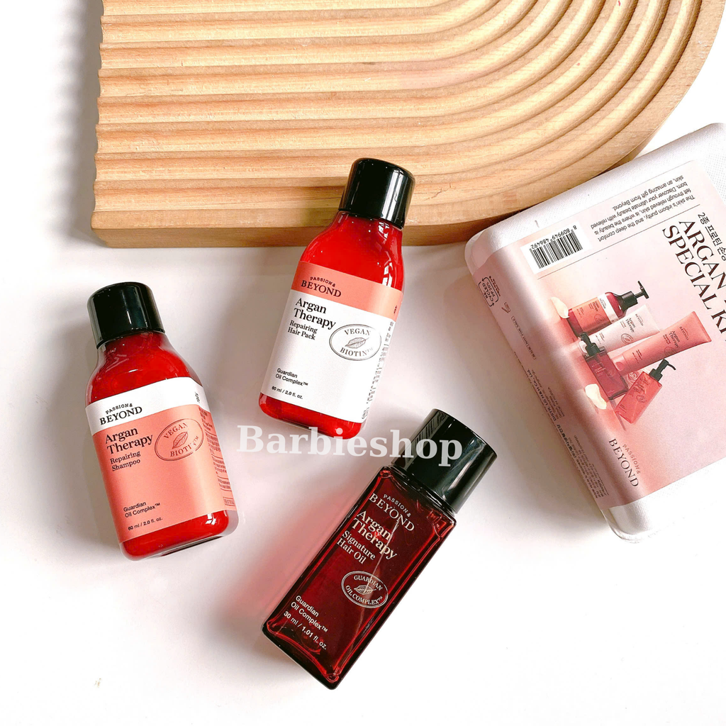 [ Mini ] Bộ Gội Xả Dưỡng Tóc Beyond Argan Therapy Repairing [ Tem LG ]