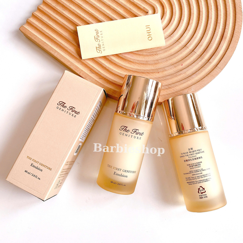 [ Tem LG ] Nước Dưỡng Da OHUI The First Geniture - Skin Softener / Emulsion 60ml