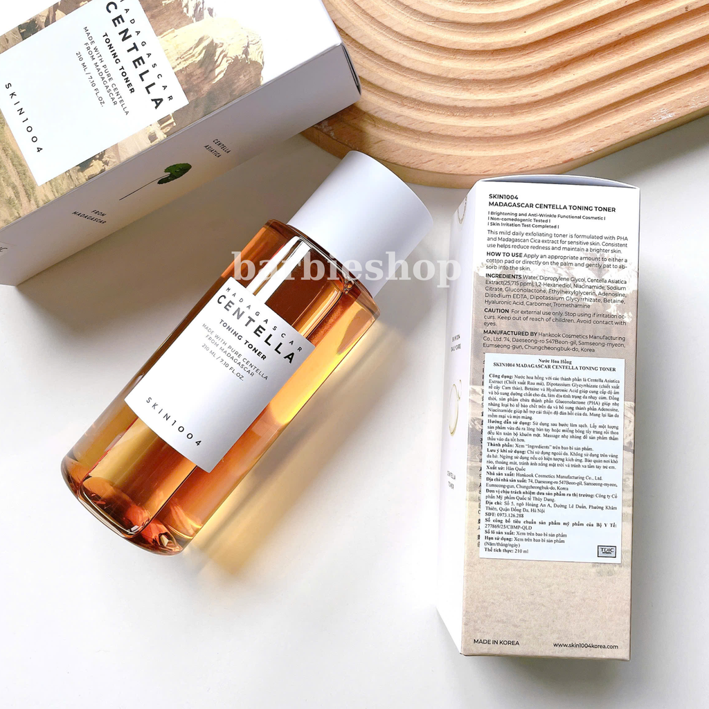 Nước Hoa Hồng Skin1004 Madagascar Centella Toning Toner 210ml
