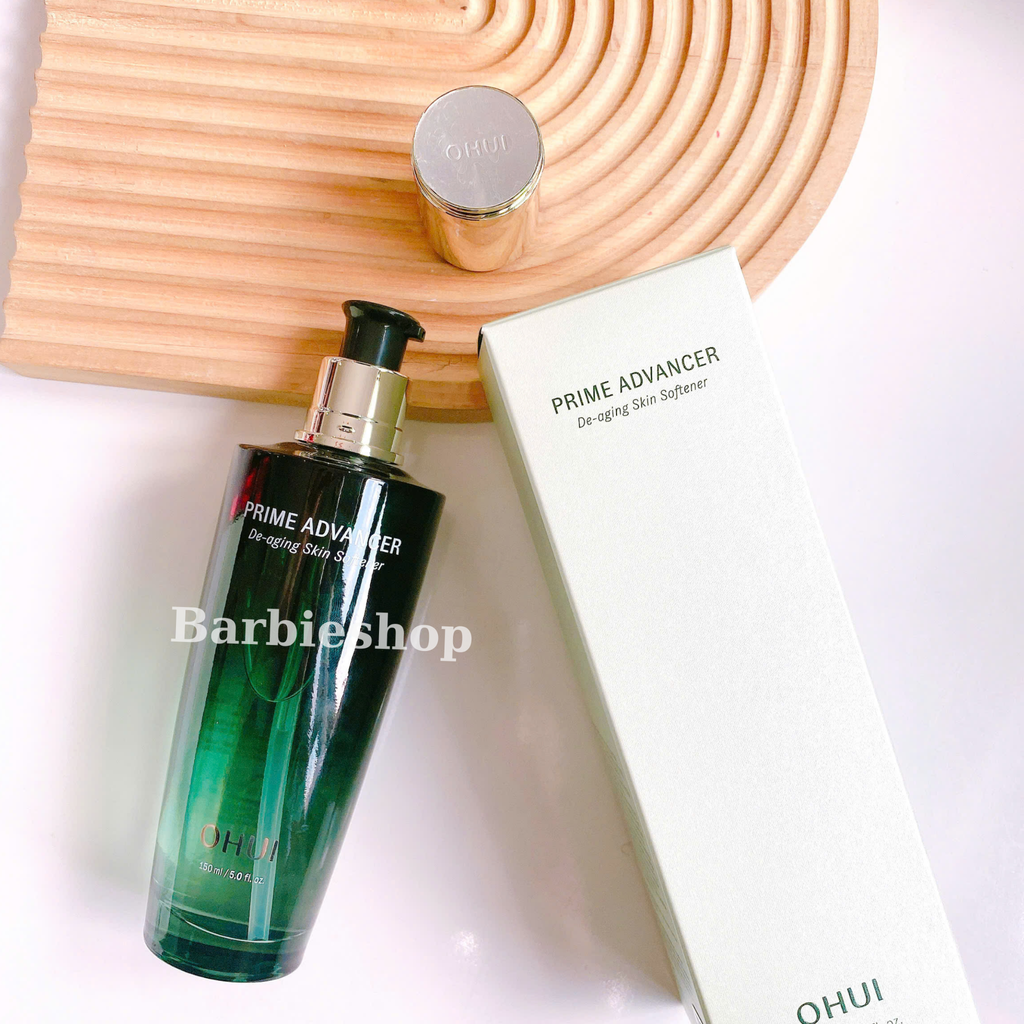 [ Tem LG ] Nước Hoa Hồng OHUI Miracle Moisture Pink Barrier / Prime Advancer De-Aging Skin Softener 150ml