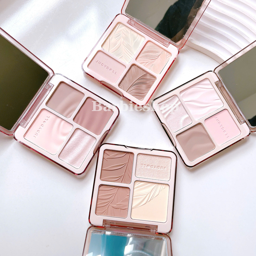 Phấn Tạo Khối & Bắt Sáng Judydoll Highlight & Contour 9g