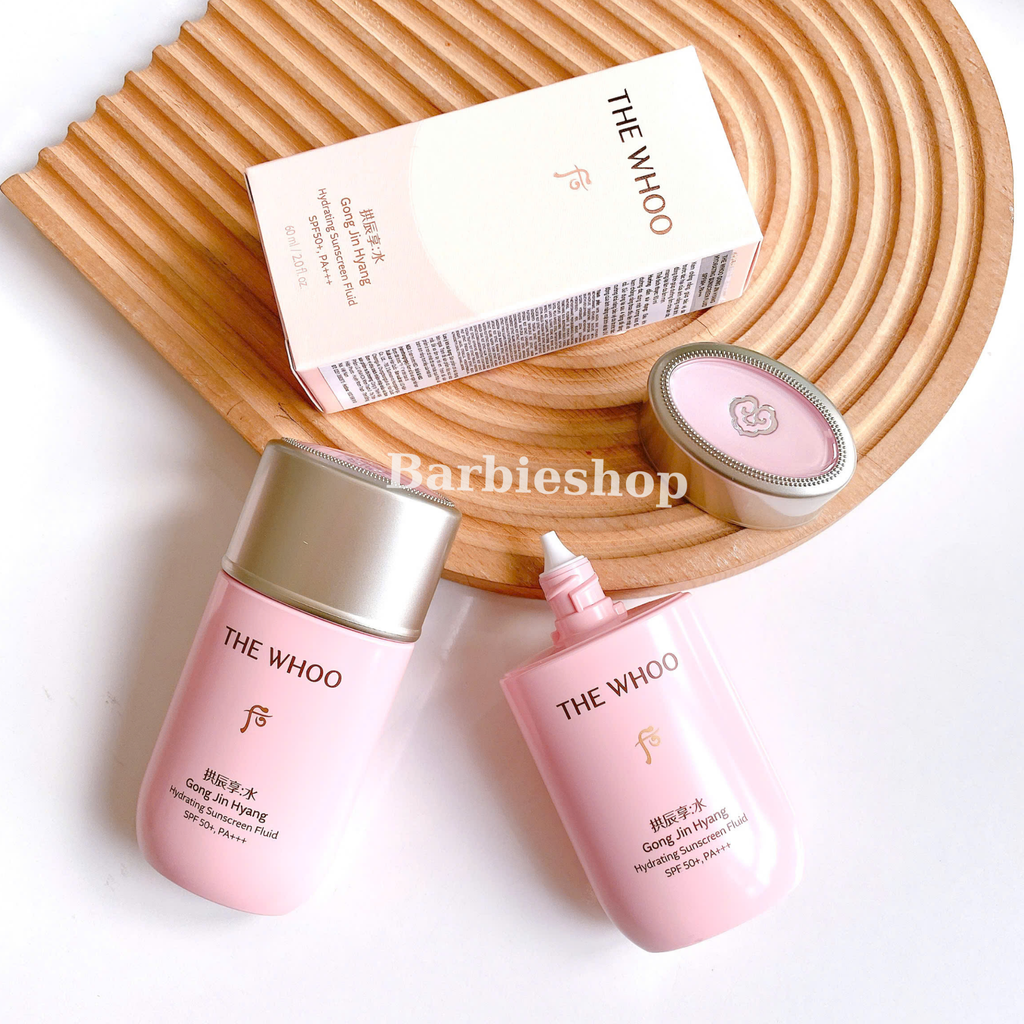 [ Tem LG ] Kem Sữa Chống Nắng The Whoo Gongjinhyang Soo Vital Hydrating Sun Fluid SPF50+/ PA+++
