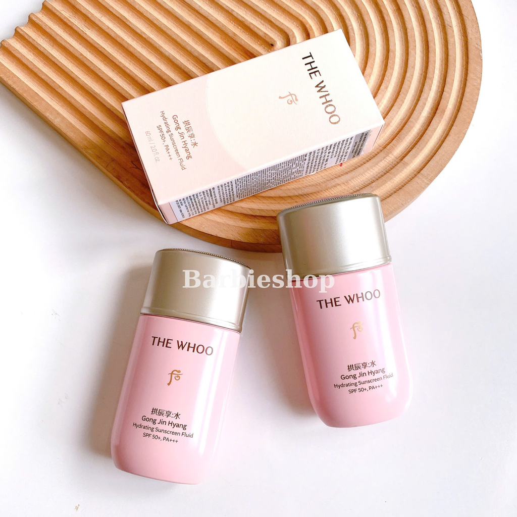 [ Tem LG ] Kem Sữa Chống Nắng The Whoo Gongjinhyang Soo Vital Hydrating Sun Fluid SPF50+/ PA+++