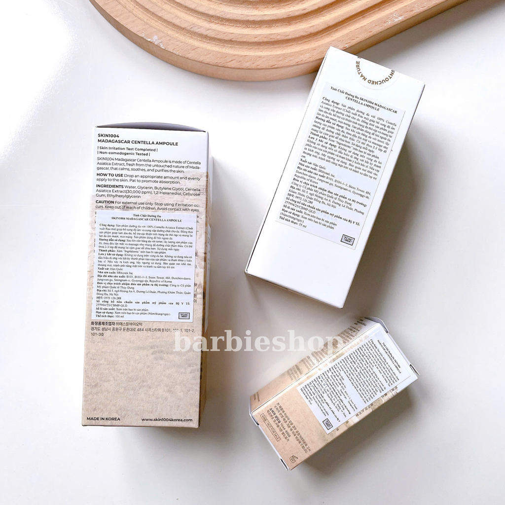 Tinh Chất Serum Rau Má Trị Mụn Skin1004 Madagascar Centella Ampoule (30ML, 55ML, 100ML)