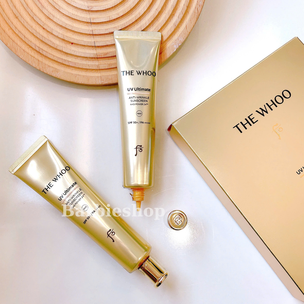 [ Tem LG ] Kem Chống Nắng Cải Thiện The History of Whoo Gongjinhyang Anti-Wrinkle UV Protective / Radiant White Tone Up Suncream SPF50+/PA++++