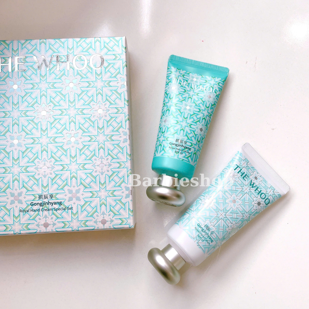 Set Kem Dưỡng Da Tay Whoo Royal Hand Cream Limited Edition Special SPF10