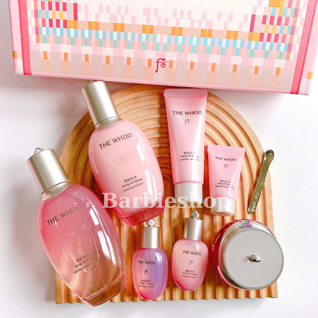 [ Tem LG ] Sét Dưỡng Ẩm Whoo Gongjinhyang Hydrating Special (Sét 7 món)
