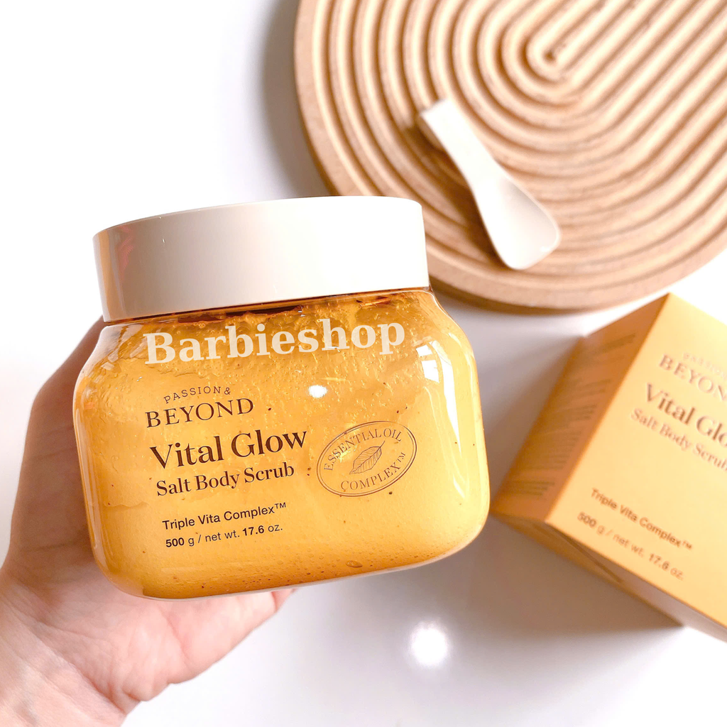 [ Tem LG ] Tẩy Da Chết BEYOND VITAL GLOW SALT BODY SCRUB 500g