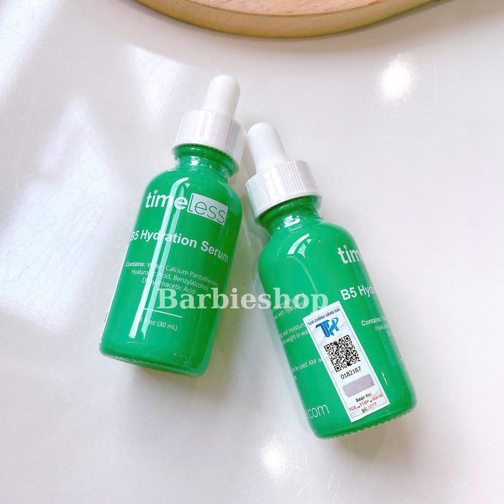 Serum Timeless Vitamin B5 Làm Dịu & Phục Hồi Da 30ml