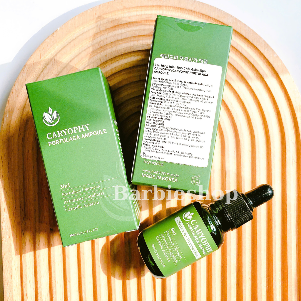 Serum Giảm Thâm Mụn Caryophy Portulaca Ampoule 30ML