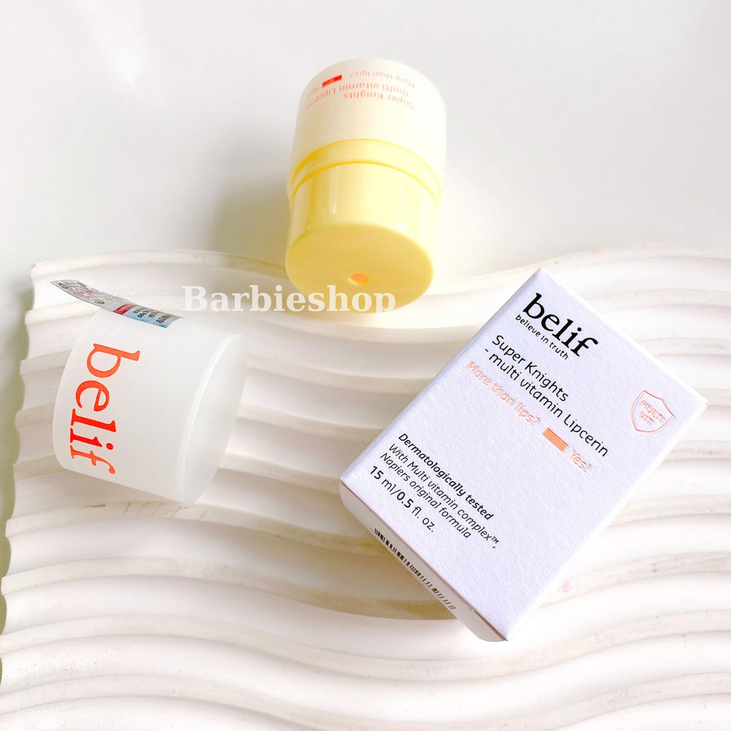 [ Tem LG ] Dưỡng Môi Belif Super Knights Multi Vitamin Lipcerin 15ml
