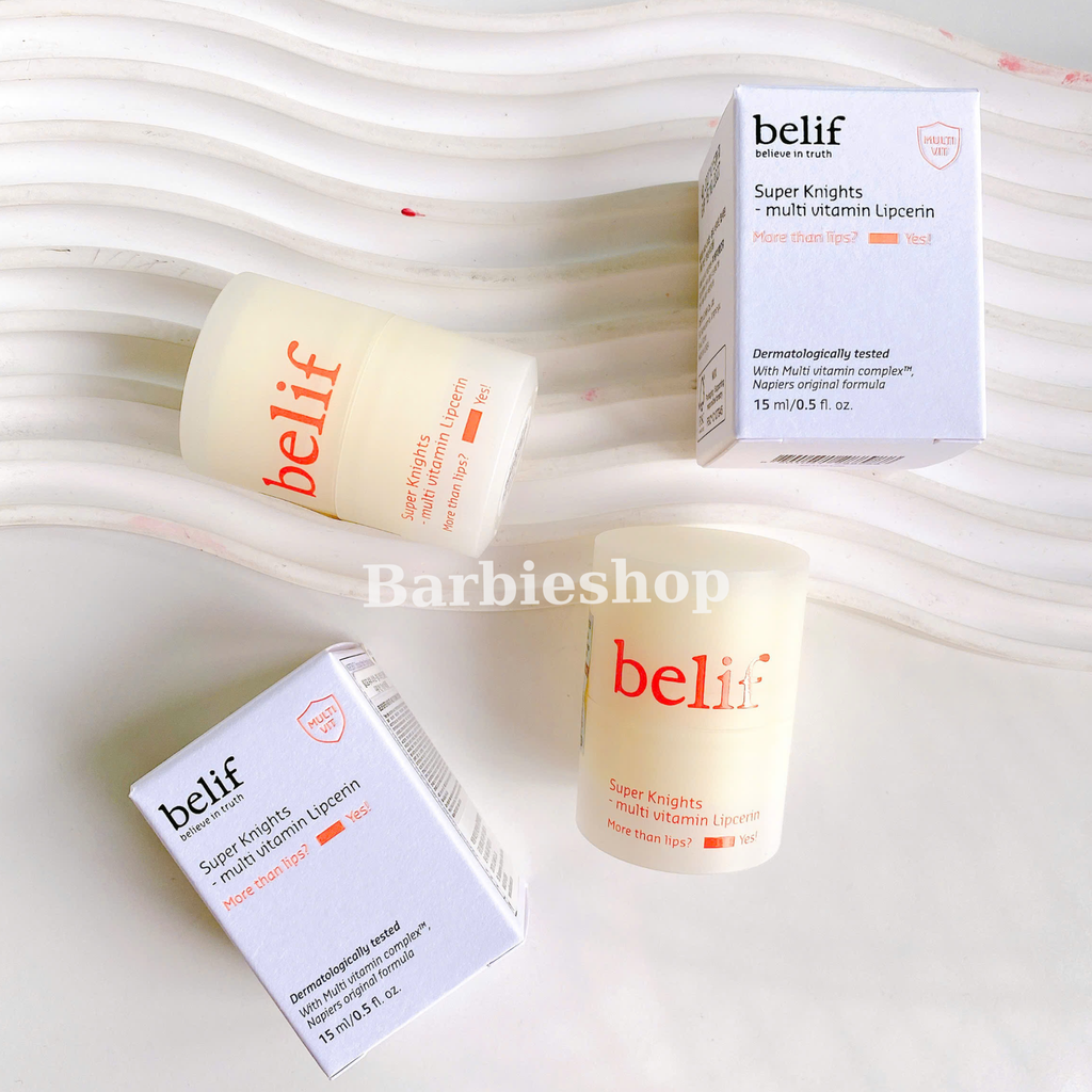 [ Tem LG ] Dưỡng Môi Belif Super Knights Multi Vitamin Lipcerin 15ml