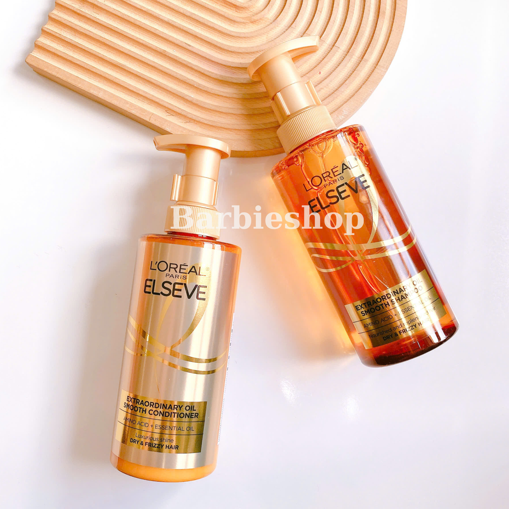Bộ Dầu Gội và Dầu Xả L’Oréal Elseve Full Resist Loreal HỒNG - VÀNG - TÍM